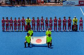 Japan vs New Zeland FIH Junior Women's Hockey World Cup Chile 20